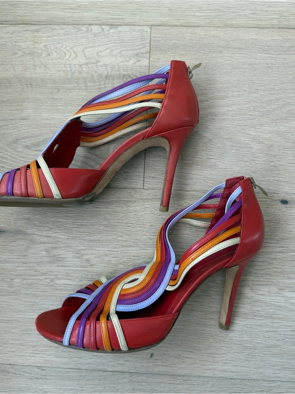 Vintage Sergio Rossi Colorful Heels